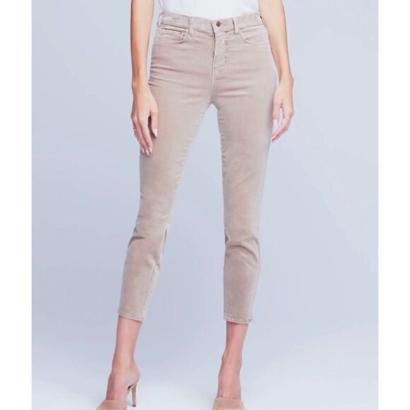 L’AGENCE - Margot Velvet Jean - High Rise Skinny - Picture 2 of 11